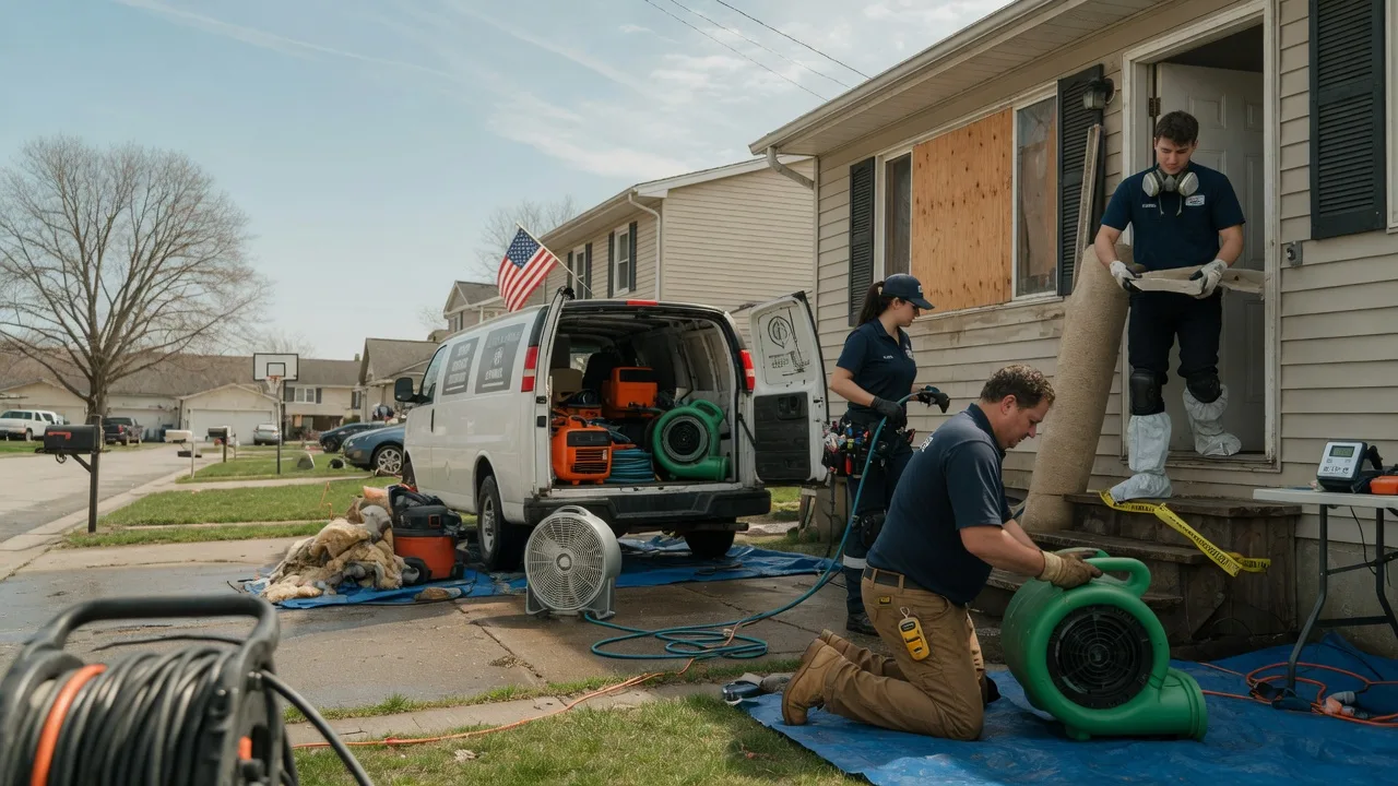 Water Damage Restoration in Lancing, TN near me
